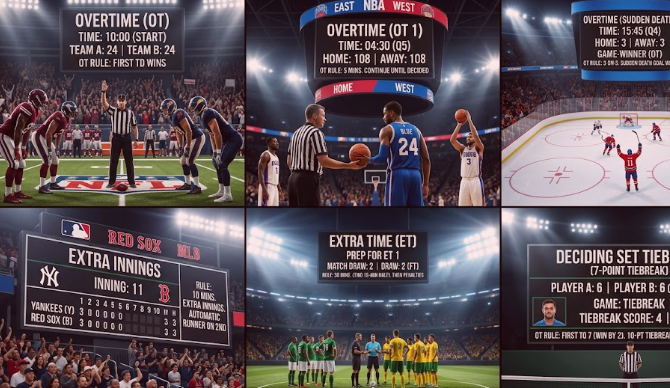 Overtime Rules Explained Different Sports